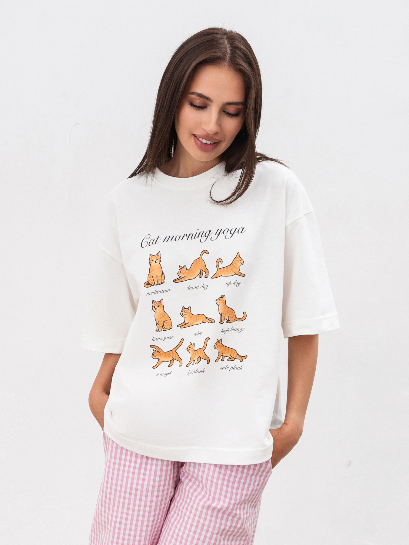 Футболка Romashka Йога модель 204029303091 Фото