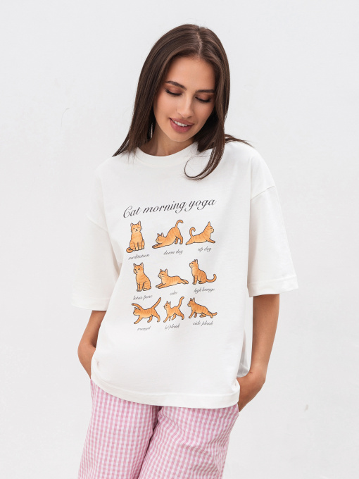 Футболка Romashka Йога модель 204029303091 Фото