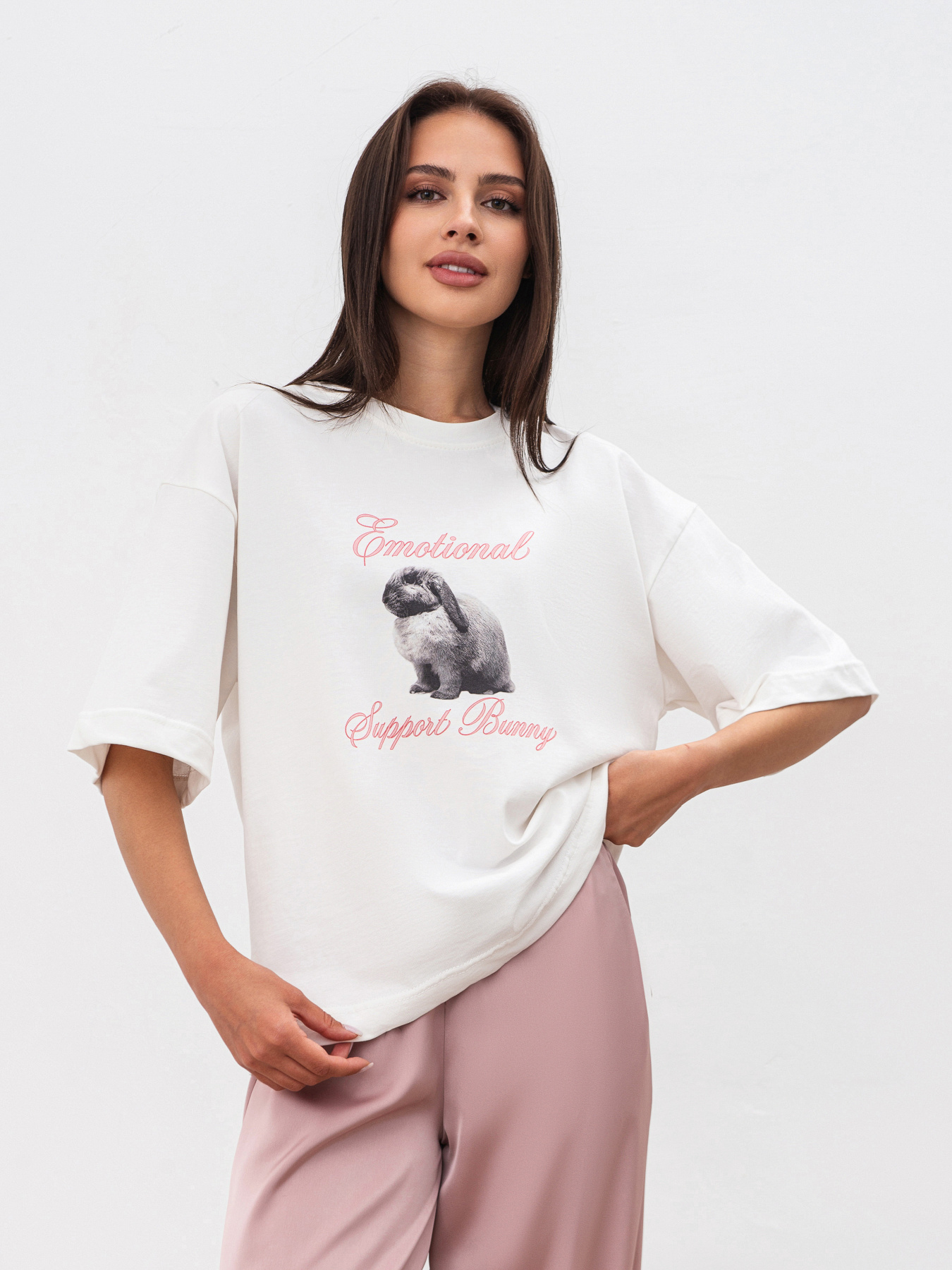 Футболка Romashka Кролик модель 204029203072 Фото