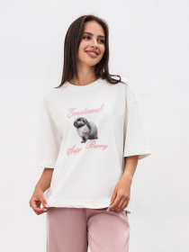 Футболка Romashka Кролик модель 204029203072 Фото