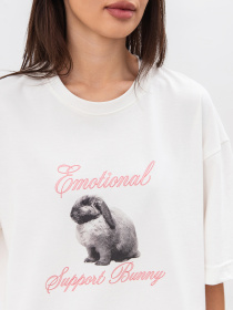 Футболка Romashka Кролик модель 204029203072 Фото