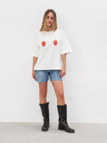 Футболка Romashka Малинка модель 204029103072 Фото