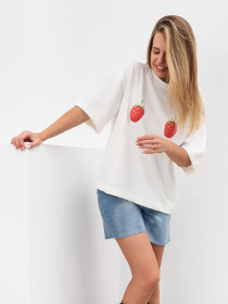 Футболка Romashka Малинка модель 204029103072 Фото