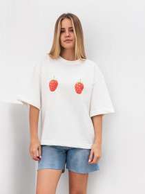 Футболка Romashka Малинка модель 204029103072 Фото