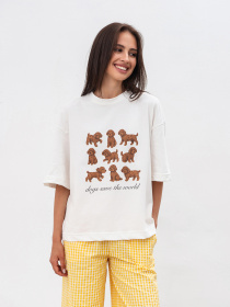 Футболка Romashka Мальтіпу модель 204029503072 Фото