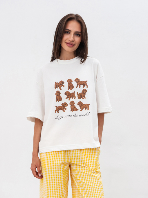 Футболка Romashka Мальтіпу модель 204029503072 Фото