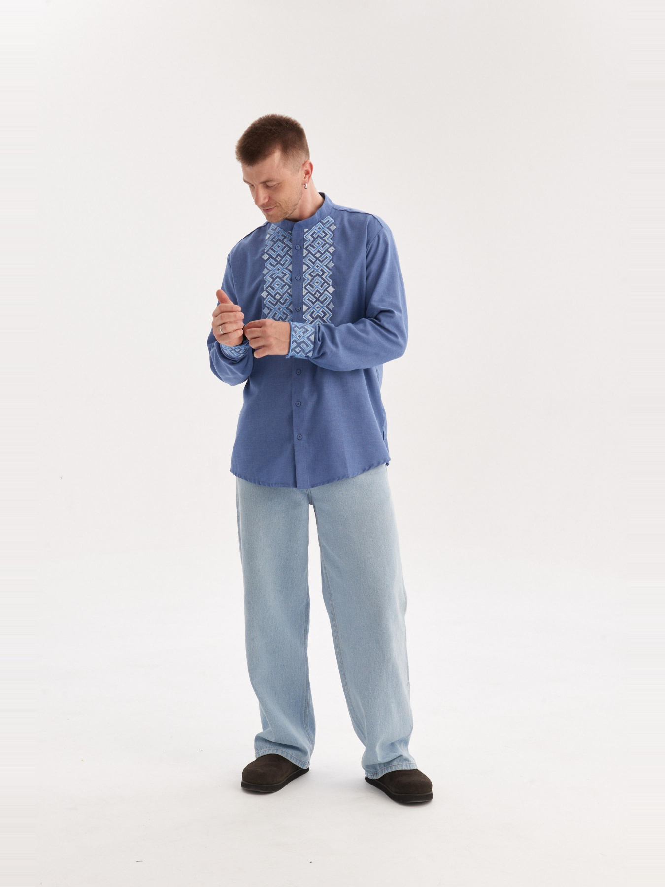 Вышиванки MEREZHKA модель mk548 Фото