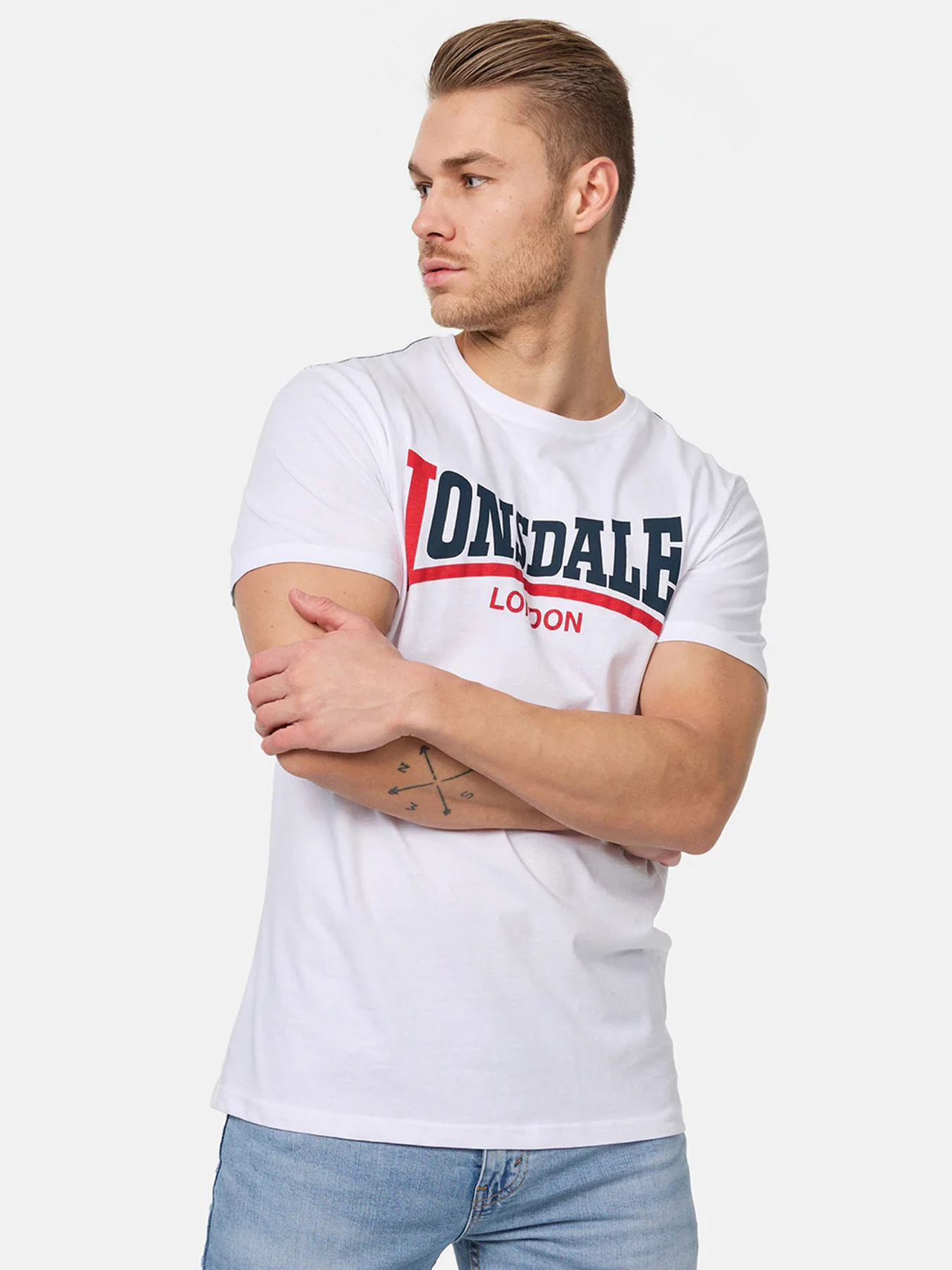 Футболка Lonsdale Two tone модель 113170 Фото