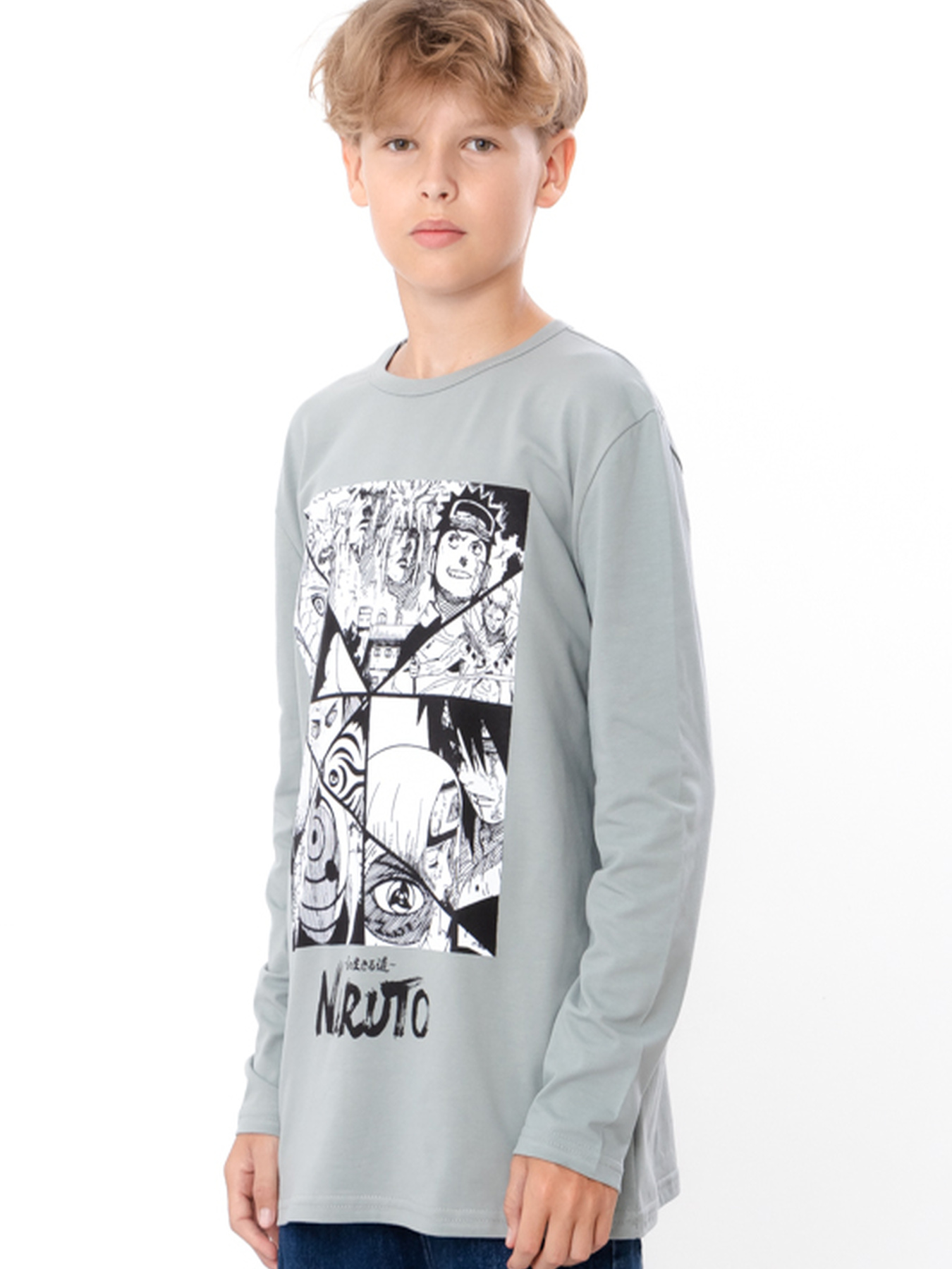 Лонгслив Носи своє модель 6363-036-33-1-2-srij-nefrit-naruto Фото