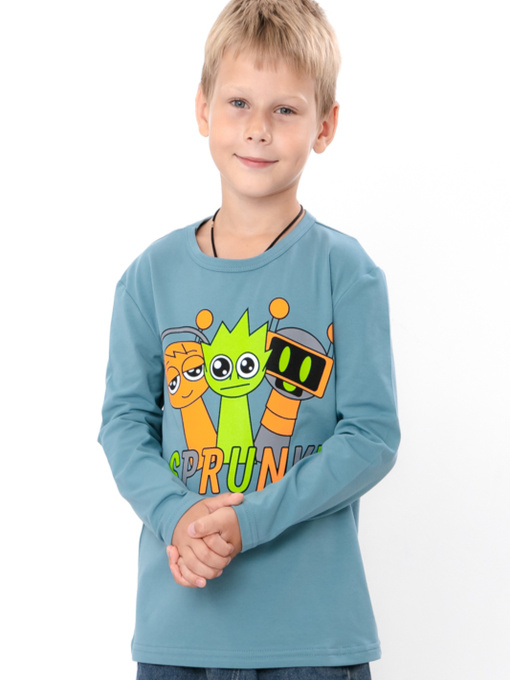 Лонгслив Носи своє модель 6363-036-33-4-1-srij-polin-sprunki Фото