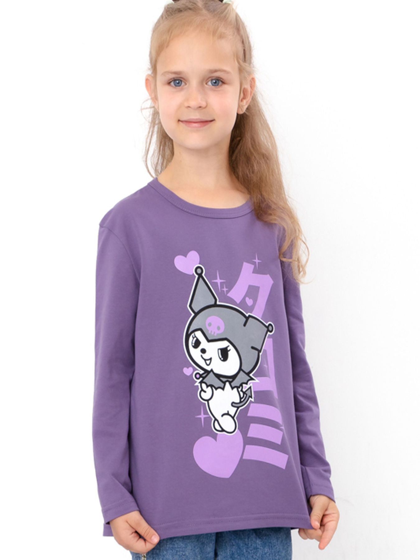 Лонгслив Носи своє модель 6363-036-33-5-2-temna-lavanda-kuromi Фото