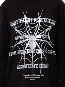 Лонгслив Носи своє модель 6363-036-33-2-1-chornij-pavutina Фото