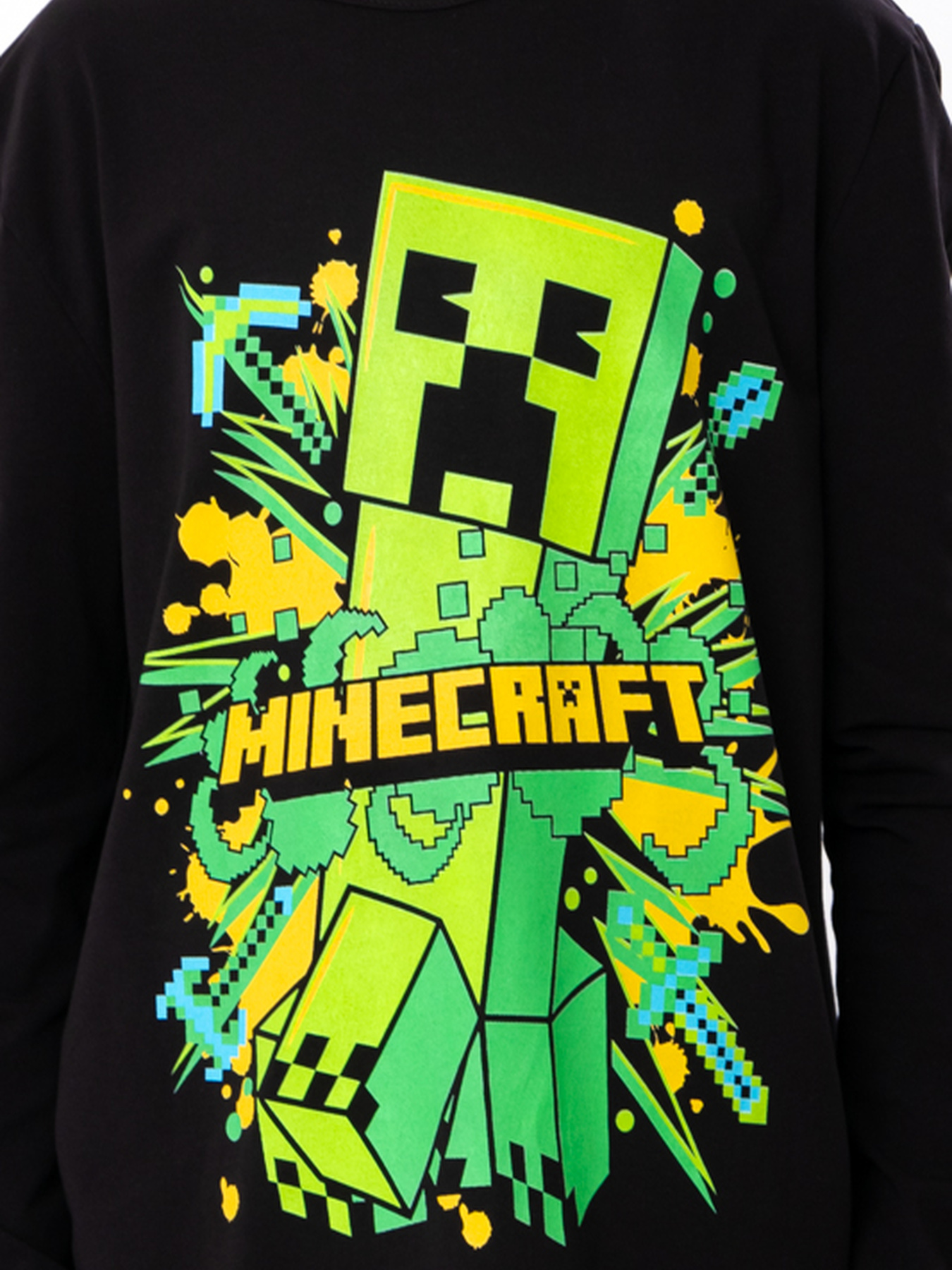 Лонгслів Носи своє модель 6363-036-33-1-1-chornij-minecraft Фото