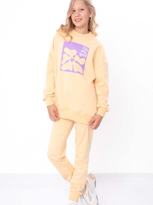 Спортивный костюм Носи своє модель 6418-057-33-bezh-kvtka Фото