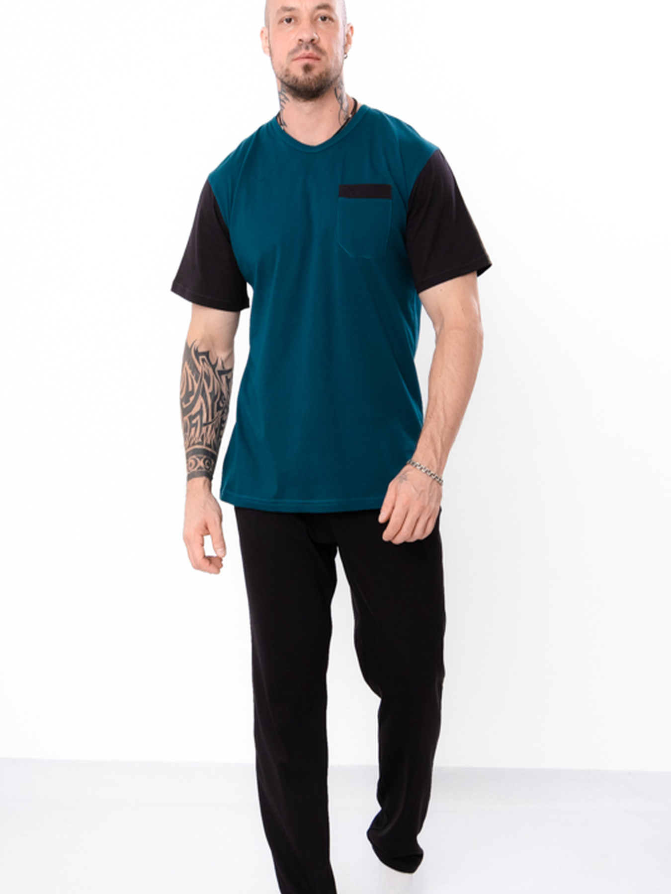 Пижама Носи своє модель 8094-001-temno-smaragdovij Фото