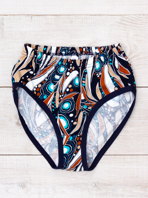 Трусы Носи своє модель 8317-002-abstrakcq-na-chornilxno-sinxomu Фото