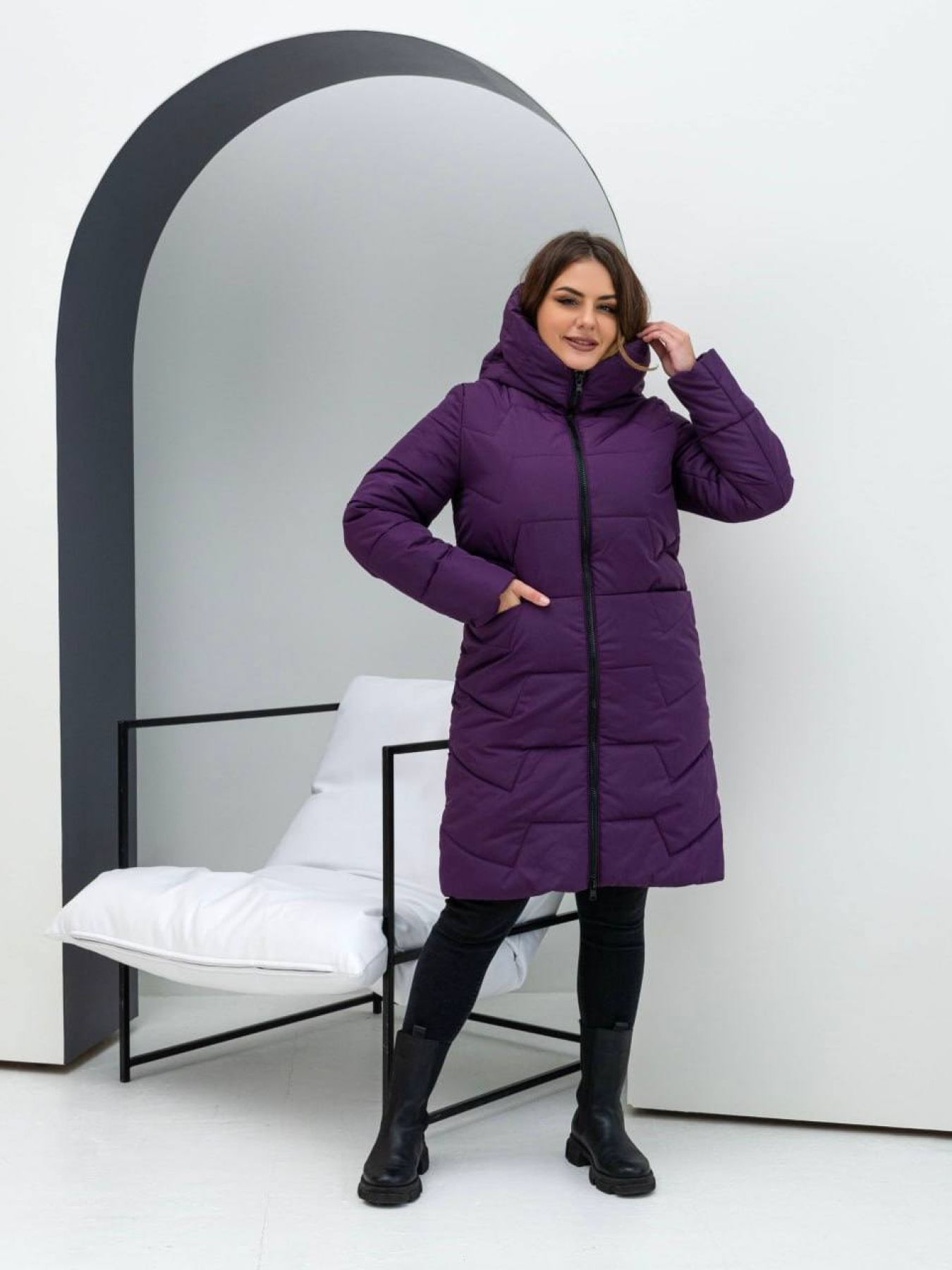 Зимова куртка UVENTUM модель 00117-3-mt Фото