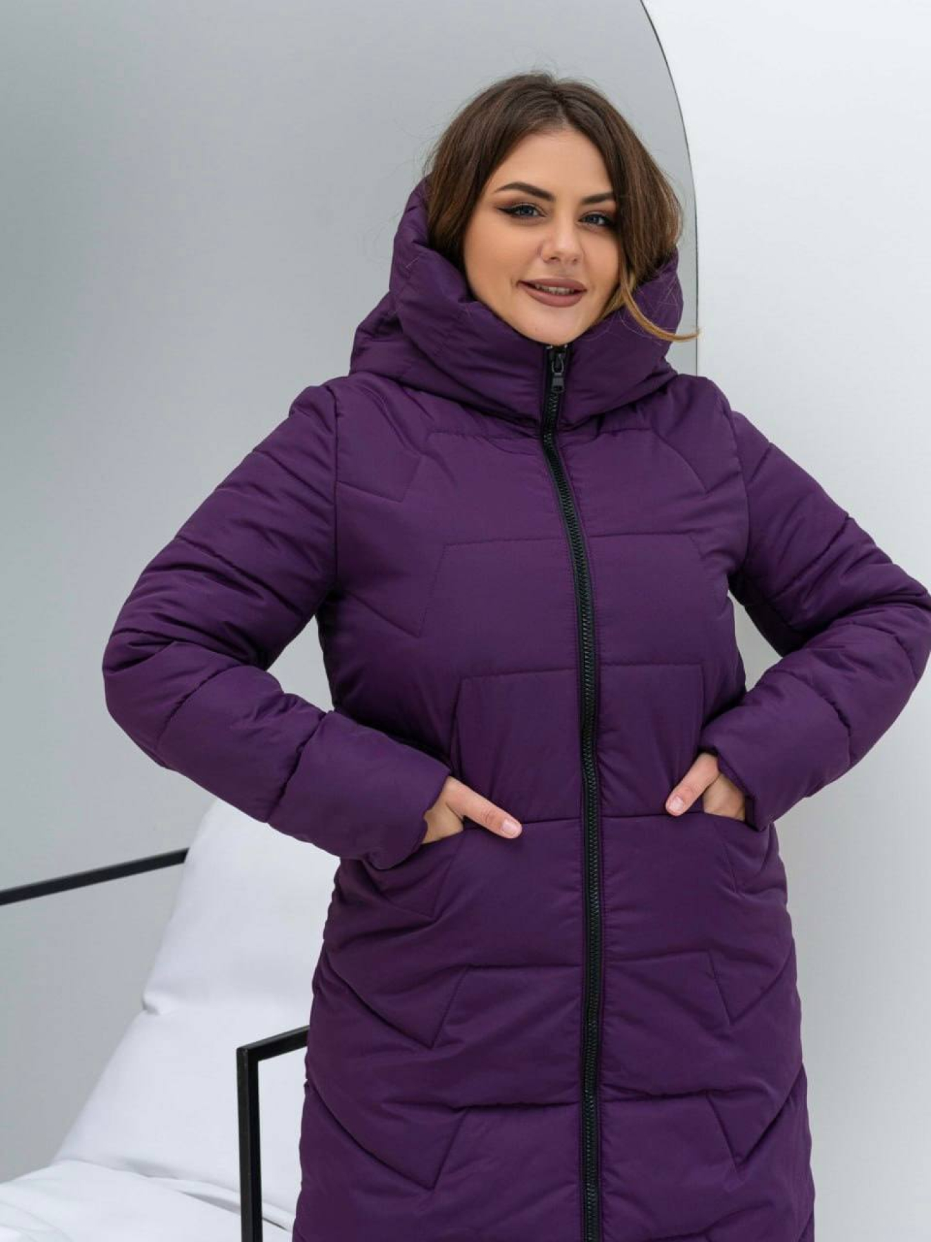 Зимова куртка UVENTUM модель 00117-3-mt Фото