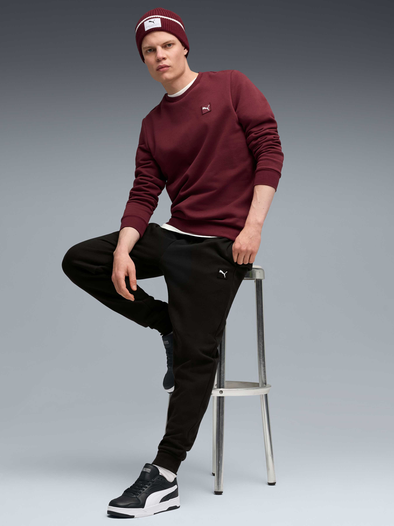 Спортивный костюм PUMA Ess Elevated Crew Sweat Suit модель 688178 Фото