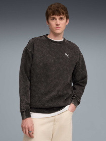 Свитшот PUMA Ess Elevated Wash Crew модель 688050 Свитшот PUMA Ess Elevated Wash Crew модель 688050 Фото