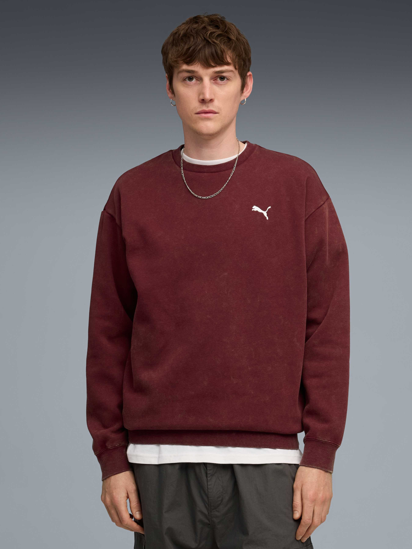 Свитшот PUMA Ess Elevated Wash Crew модель 688050 Фото