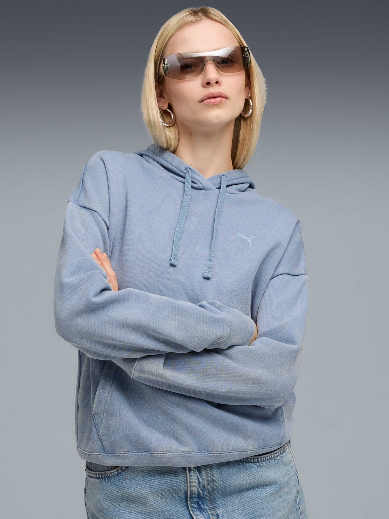 Худі PUMA Ess Elevated Wash Hoodie модель 688103 Фото