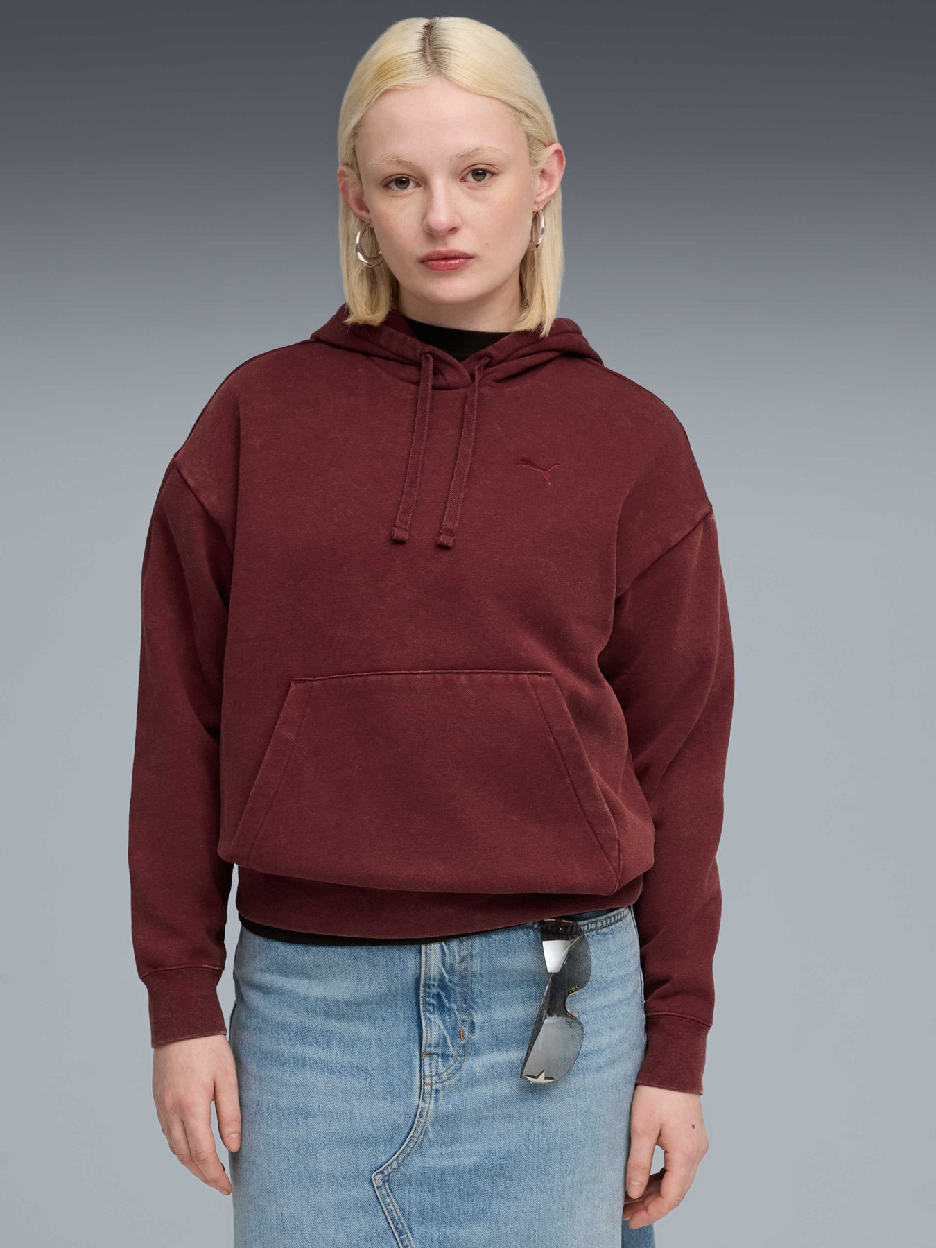 Худи PUMA Ess Elevated Wash Hoodie модель 688103 Фото