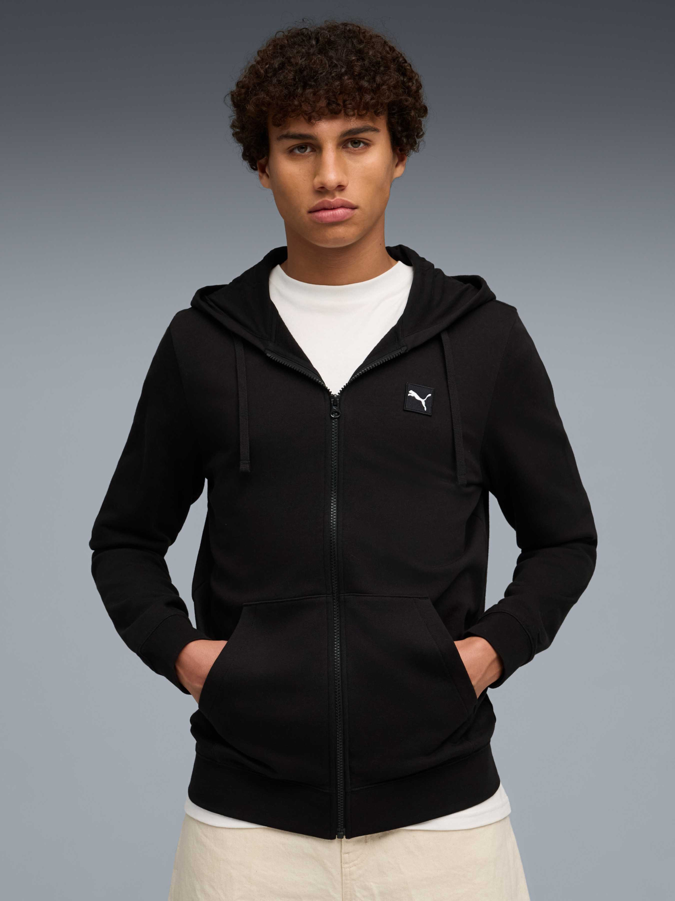 Спортивная кофта PUMA Ess Elevated Fz Hoodie Fl модель 688255 Фото