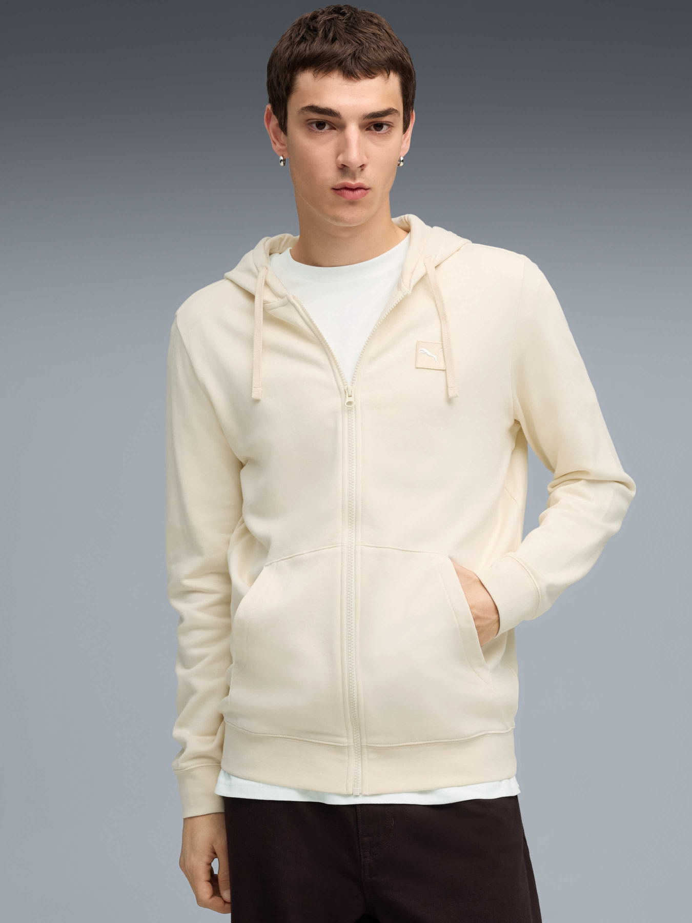 Спортивна кофта PUMA Ess Elevated Fz Hoodie Fl модель 688255 Фото