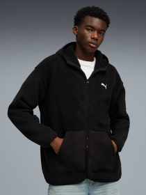 Флисовая кофта PUMA Ess Elevated Full-zip Hoodie модель 688260 Фото