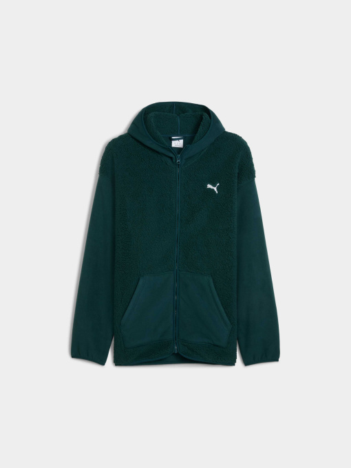 Флісова кофта PUMA Ess Elevated Full-zip Hoodie модель 688260 Фото
