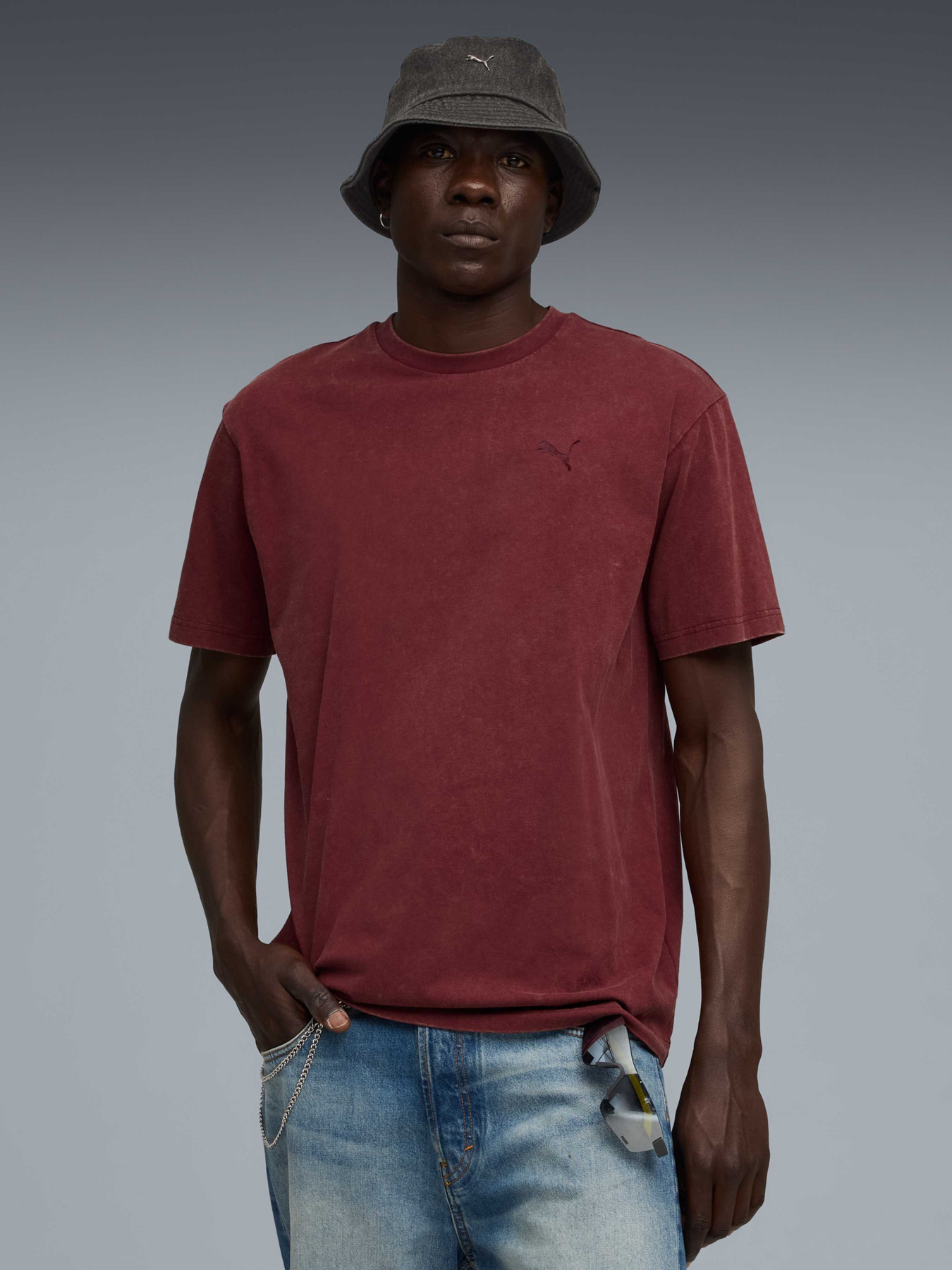 Футболка PUMA Ess Elevated Wash Tee модель 688048 Фото