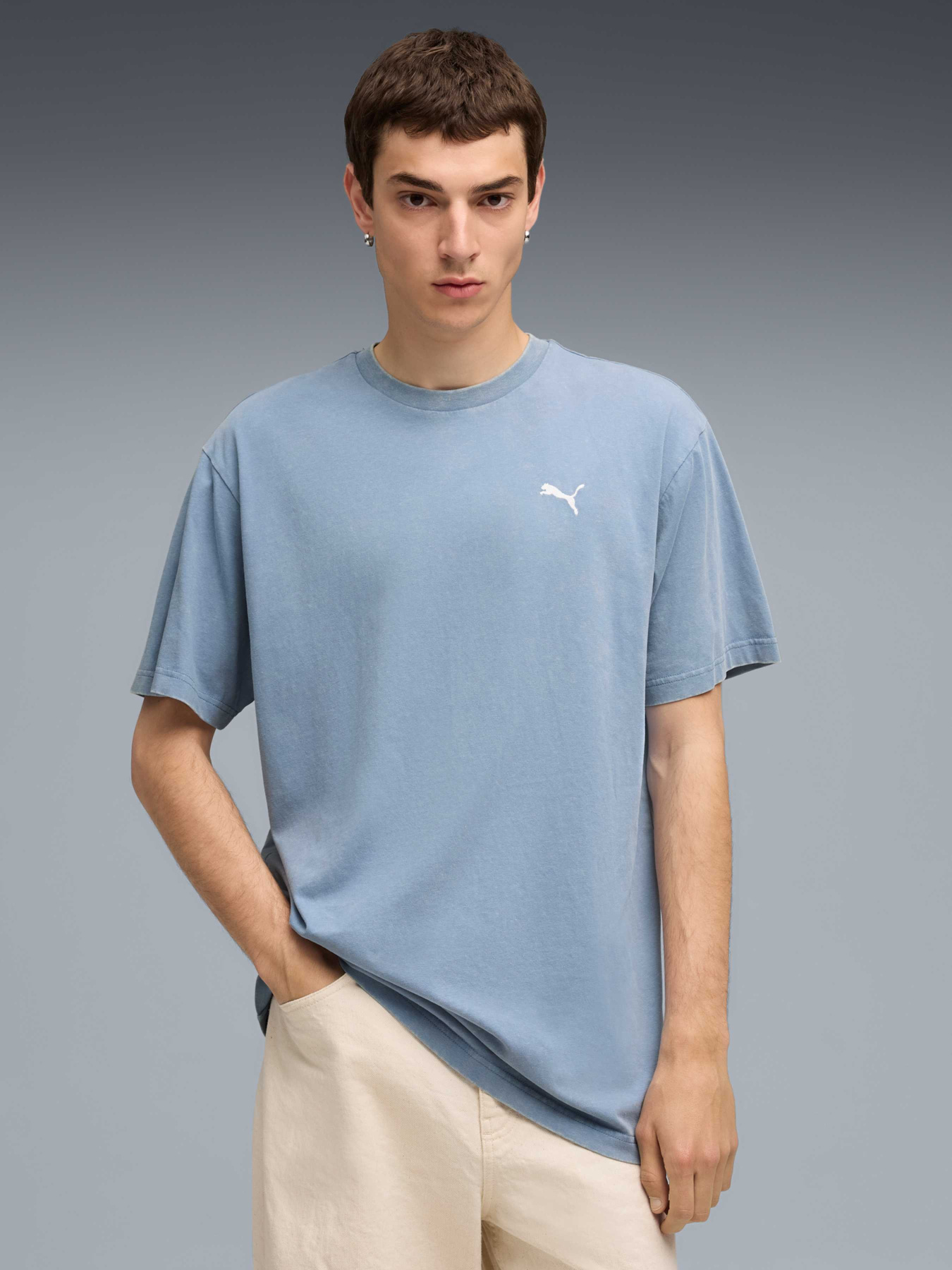 Футболка PUMA Ess Elevated Wash Tee модель 688048 Фото