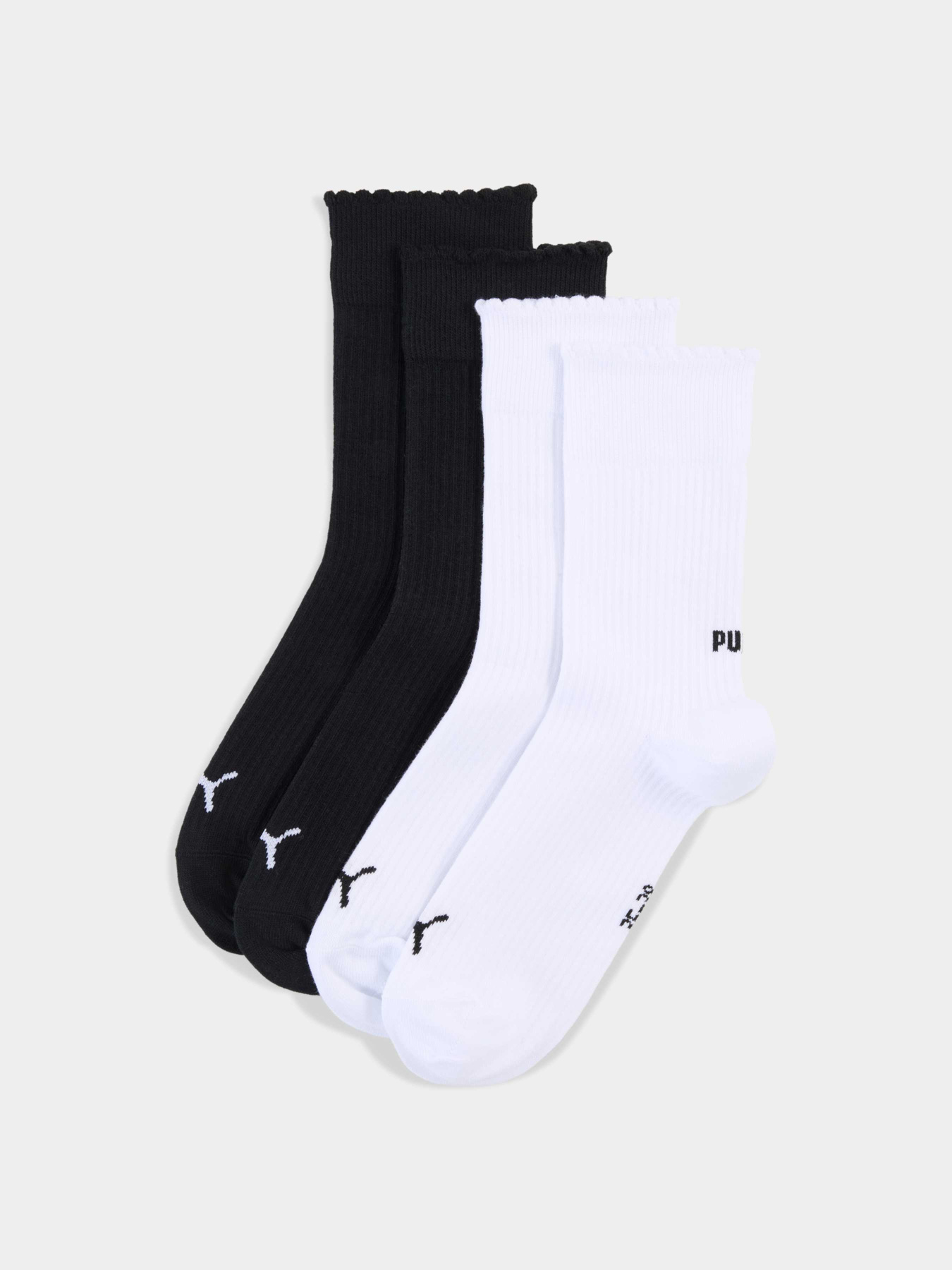 Набор носков PUMA Women Scallop Edge Sock модель 947221 Фото