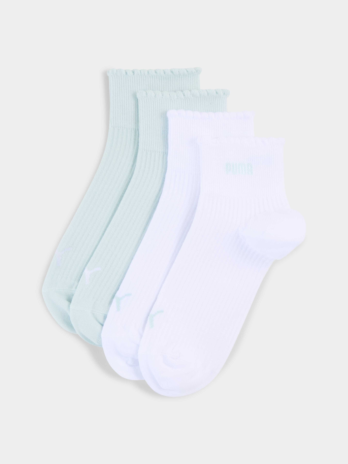 Набор носков PUMA Women Scallop Edge Quar модель 947223 Фото