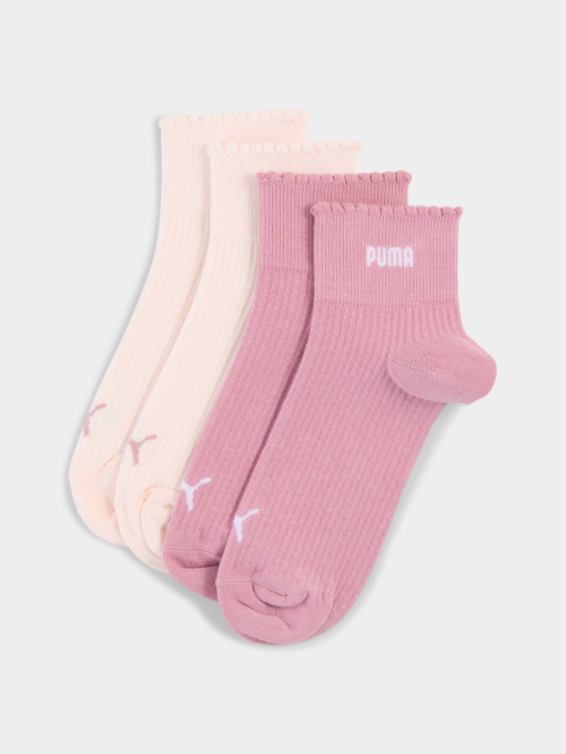 Набір шкарпеток PUMA Women Scallop Edge Quar модель 947223 Фото