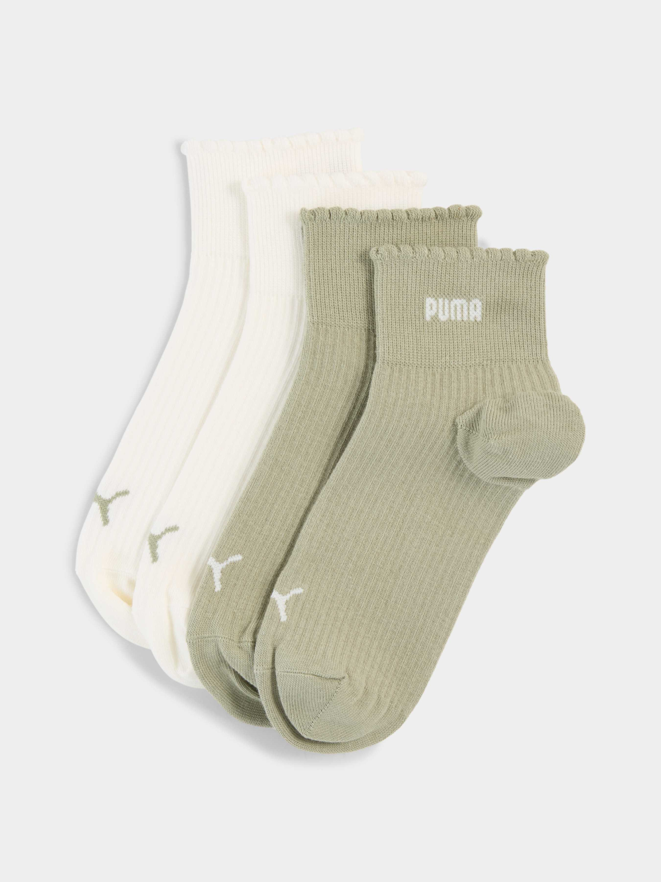 Набор носков PUMA Women Scallop Edge Quar модель 947223 Фото