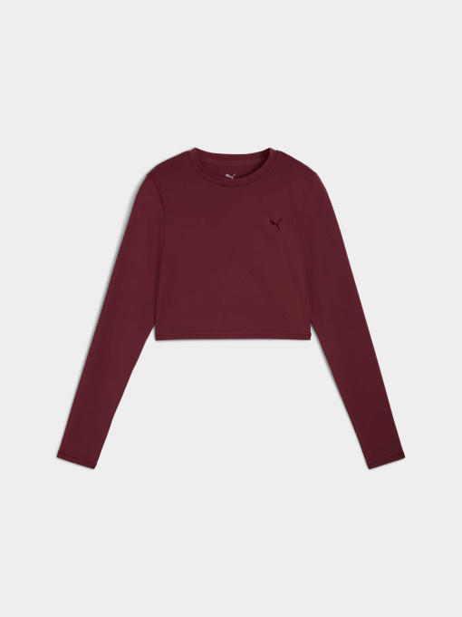Лонгслив PUMA W Shape Cropped Ls модель 527473 Фото