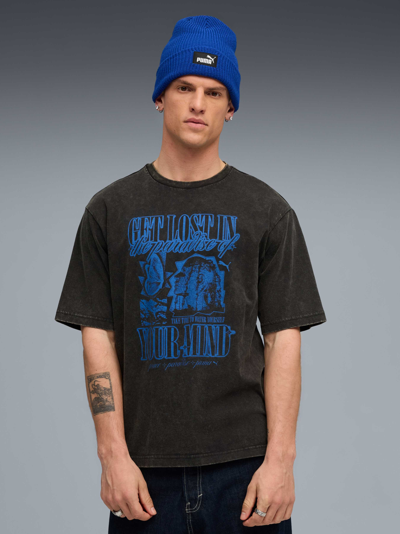 Футболка PUMA Graphic Tee модель 632115 Фото