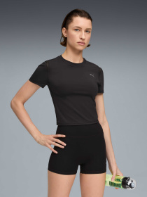 Футболка спортивная PUMA W Shape Baby Tee модель 527472 Фото