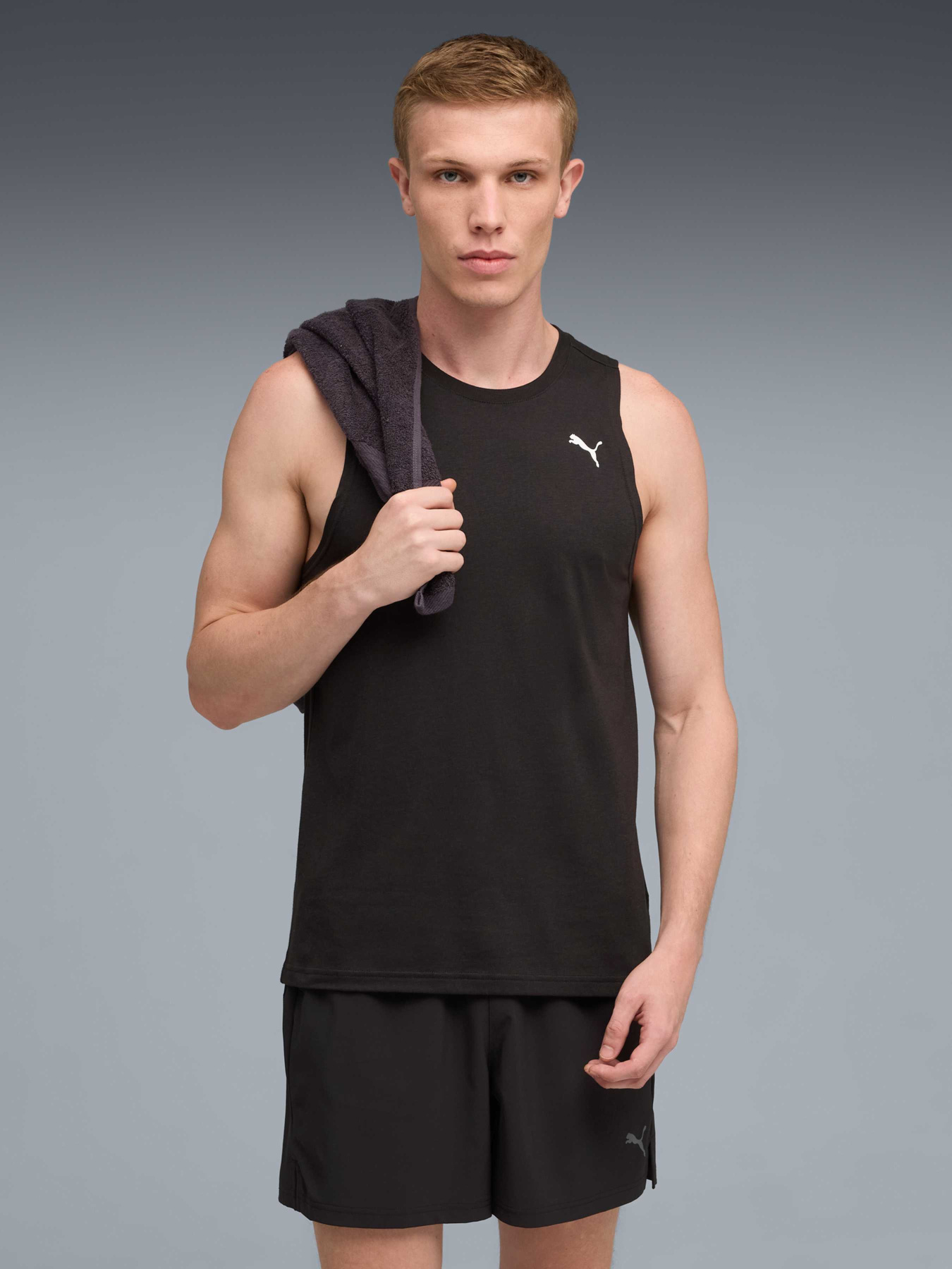 Спортивная майка PUMA Tad Tech Triblend Sleevless модель 526007 Фото