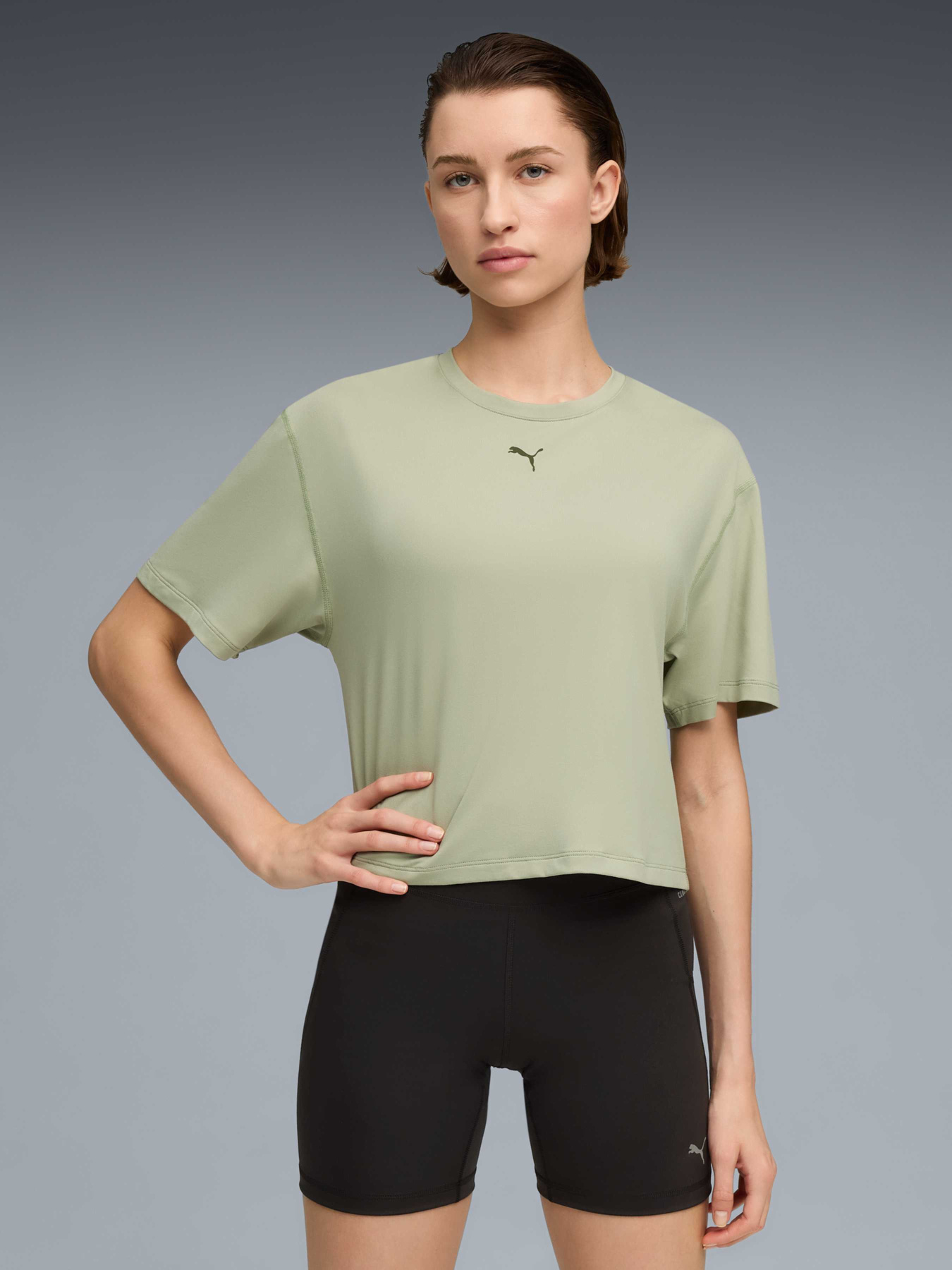 Футболка спортивная PUMA W Cloudspun Relaxed Tee модель 527457 Фото