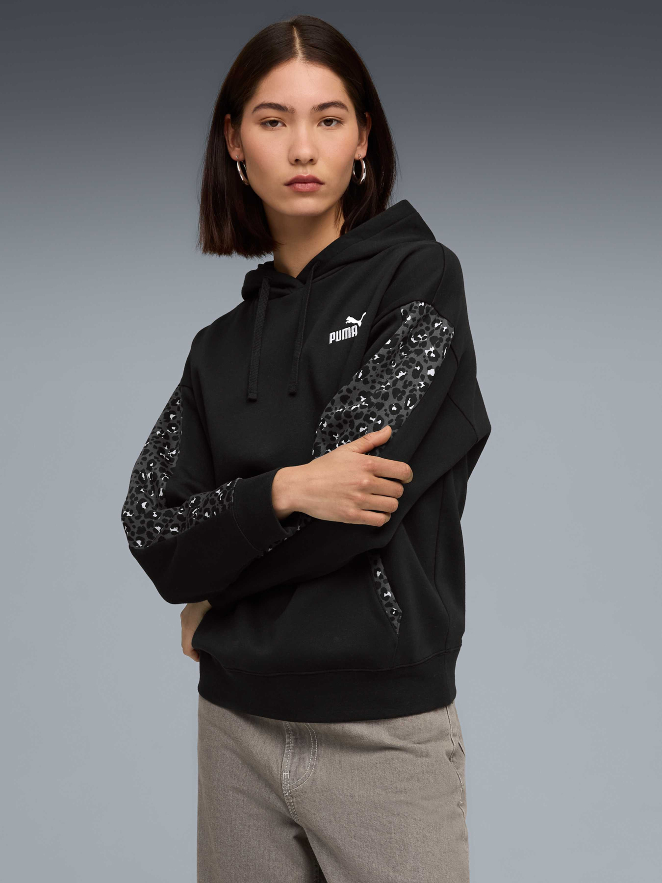 Худи PUMA Ess Graphic Animal Hoodie модель 688084 Фото