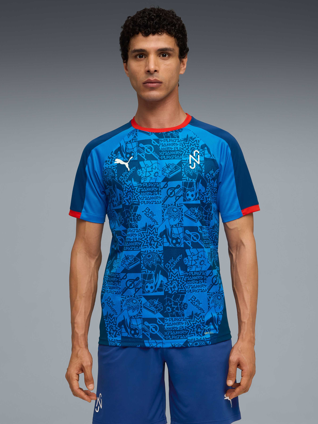 Футболка спортивная PUMA Neymar Jr Playmaker Jersey модель 660314 Фото