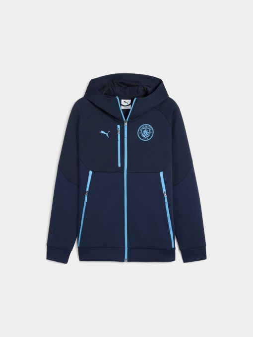 Кофта спортивная PUMA Mcfc Tech Fz Hoodie модель 782656 Фото
