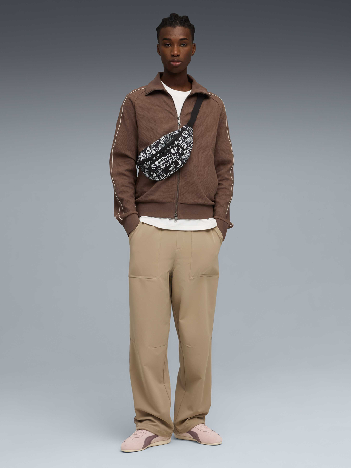 Поясна сумка PUMA Academy Aop Waist Bag модель 091487 Фото