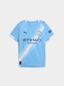 Футболка спортивна PUMA Mcfc Home Jersey Replica Jr Модель 780341 Фото