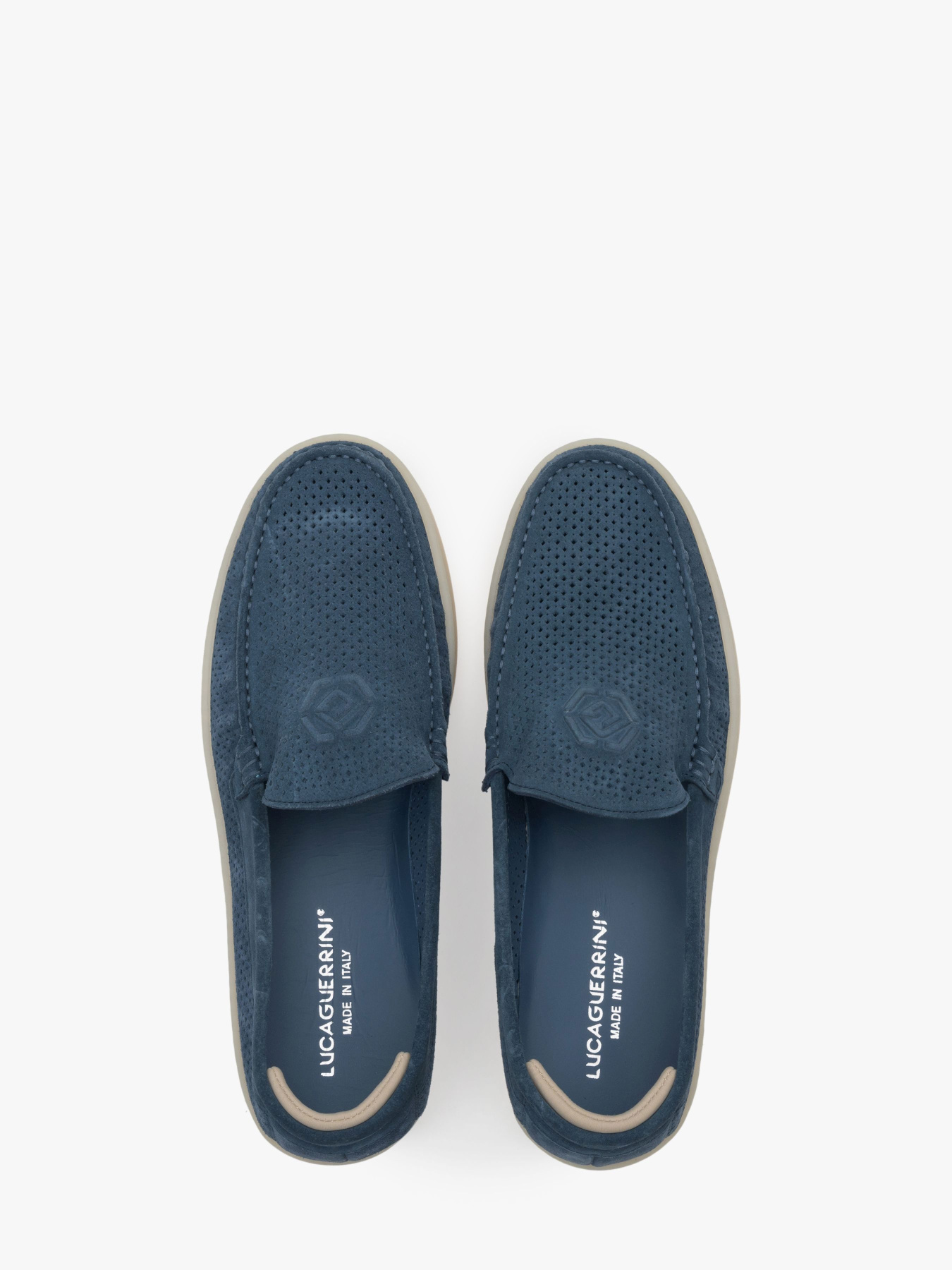 Слипоны и мокасины Luca Guerrini модель 11915-306 Фото