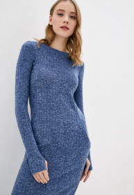 Платье макси ISSA Plus модель 12105-A_blue Фото