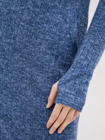 Платье макси ISSA Plus модель 12105-A_blue Фото